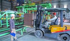 Hà Tĩnh mở rộng thị trường vật liệu xây dựng không nung. 