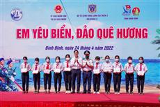Học sinh xứ dừa Tam Quan thi tìm hiểu về biển đảo