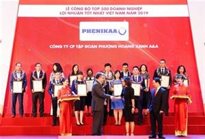 Phenikaa và Vicostone được vinh danh Top 500 DN có lợi nhuận tốt nhất Việt Nam 2019 