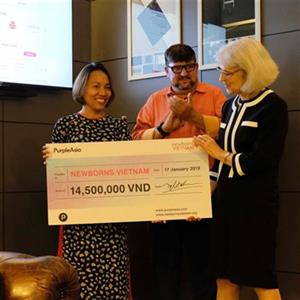 PurpleAsia hỗ trợ xây dựng thương hiệu cho Tổ chức Newborns Việt Nam
