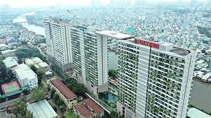 Hợp Long cầu dây văng nối liền Sky Park tại dự án Diamond Lotus Riverside